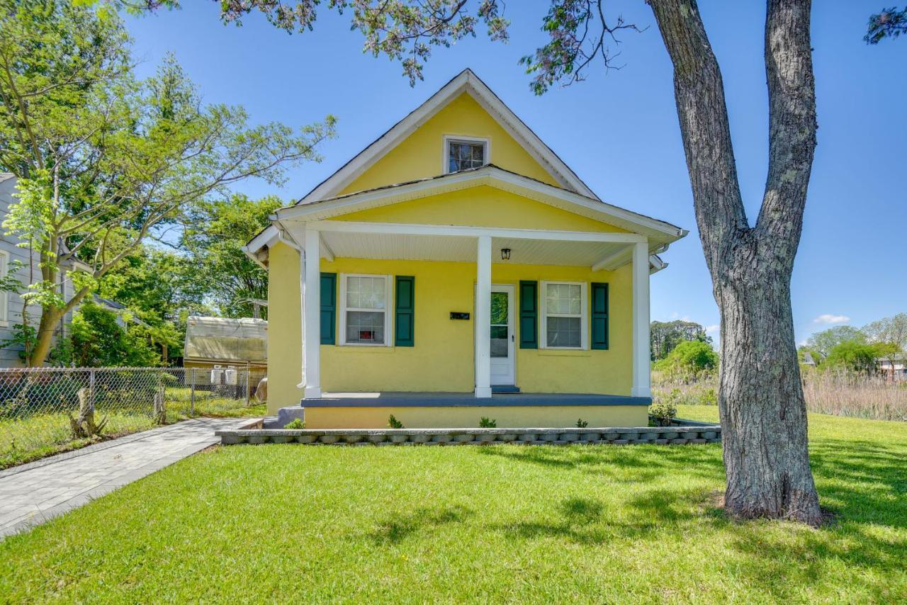 Charming Newport News Cottage Less Than 1 Mi To Ocean! Hampton Exterior foto